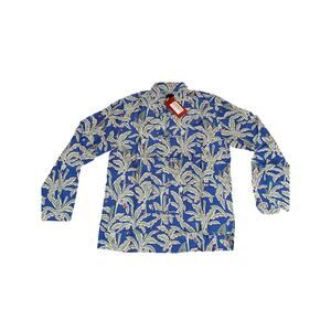 Clot Apparel - Chinese Hawaiian - Button Down Silk Shirt Sz Large